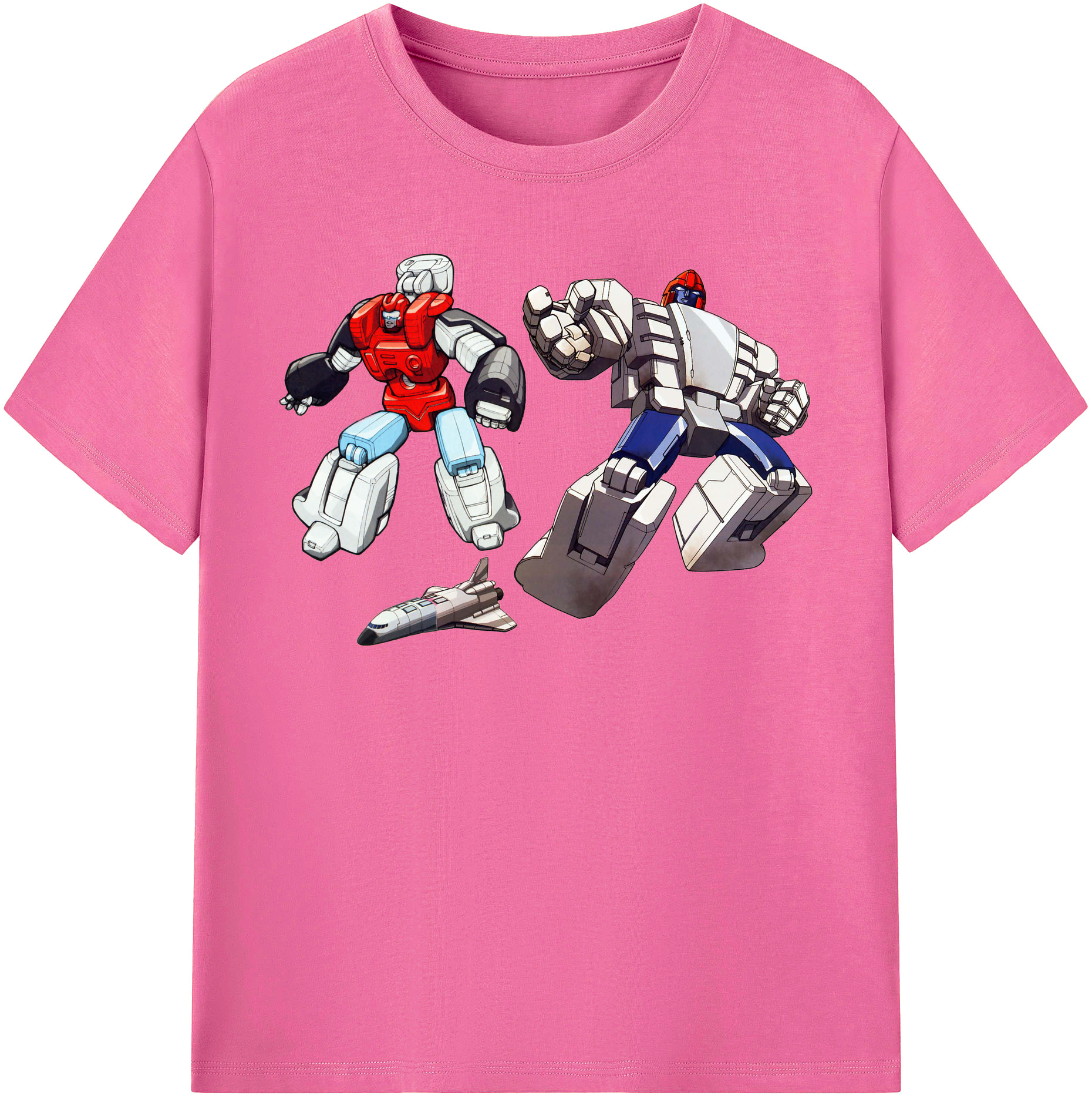 （画像用）  レディースカジュアルプリントTシャツ（綿100％）